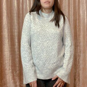 LOFT Ann Taylor Light Gray Sweater